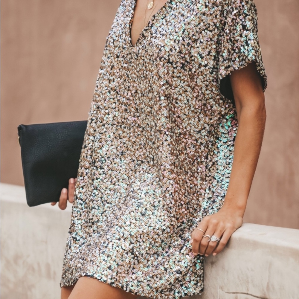 Bnwt Sequin Tunic - image 3